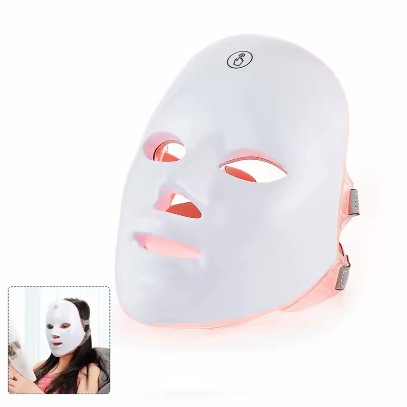 Máscara Facial LED 7 Cores - Fototerapia