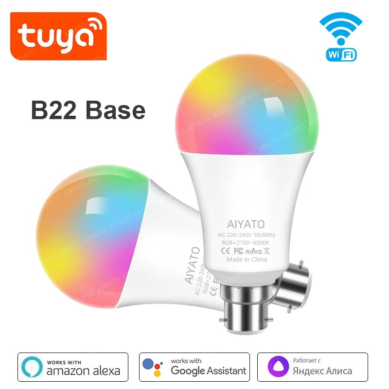 Lâmpada Inteligente Wi-Fi RGB