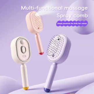 Escova de Cabelo Elétrica a Vapor